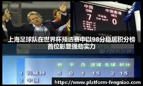 上海足球队在世界杯预选赛中以98分稳居积分榜首位彰显强劲实力