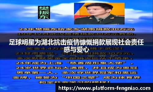 足球明星为湖北抗击疫情慷慨捐款展现社会责任感与爱心